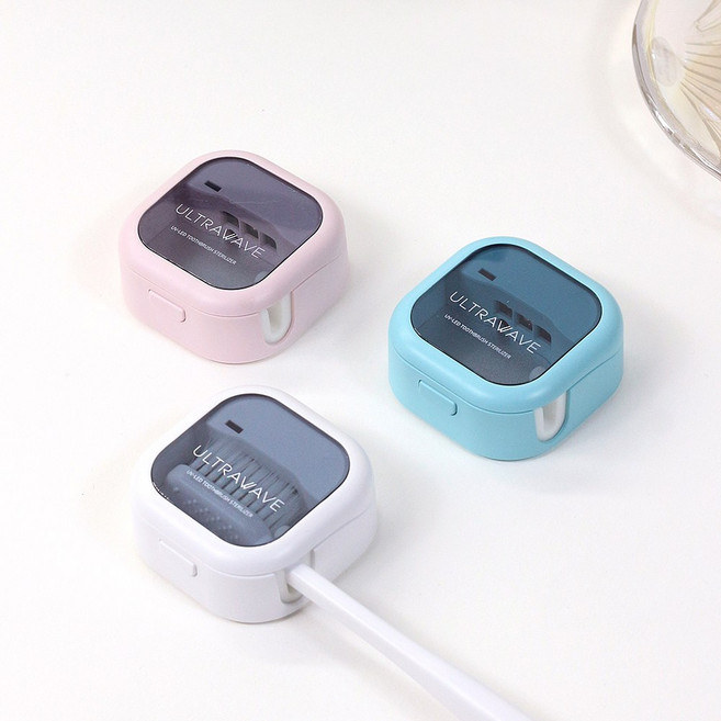 아이담테크 울트라웨이브 UVC LED 휴대용 칫솔살균기, TS-02, 화이트