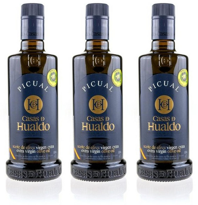 까사스디후알도 엑스트라버진 올리브 오일 피쿠알 500ml, 3개