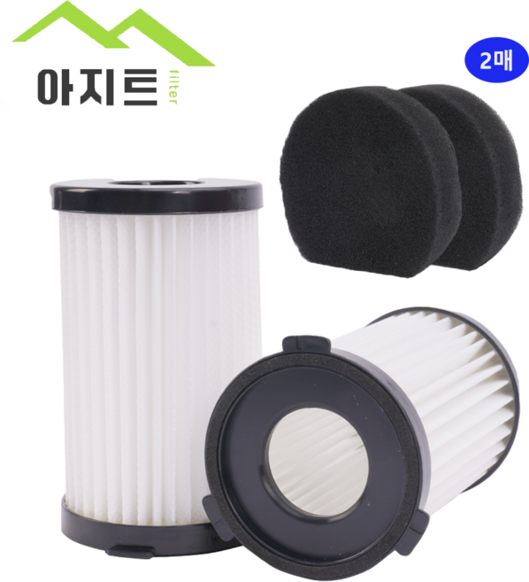 아지트필터 대웅 모닝컴 사이클론 청소기 호환 필터 DWM-4733C, 2개, 수량