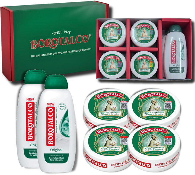 보로탈코 바디크림 150ml 4개 + 샤워크림 250ml 2개 정품인증 패키지세트, 1세트