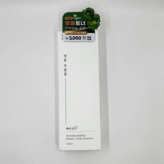 채비공간 병풀 추출물 비건 토너, 150ml, 1개