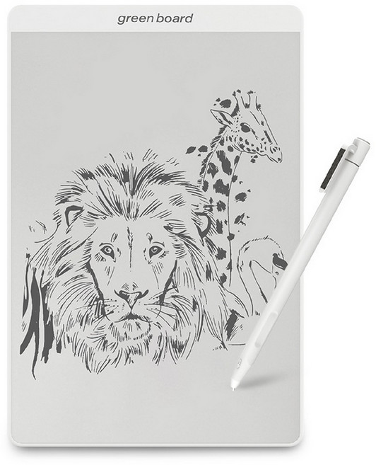 Green Board 8.8吋磁性電紙板 無紙化筆記工具, 白, SP88