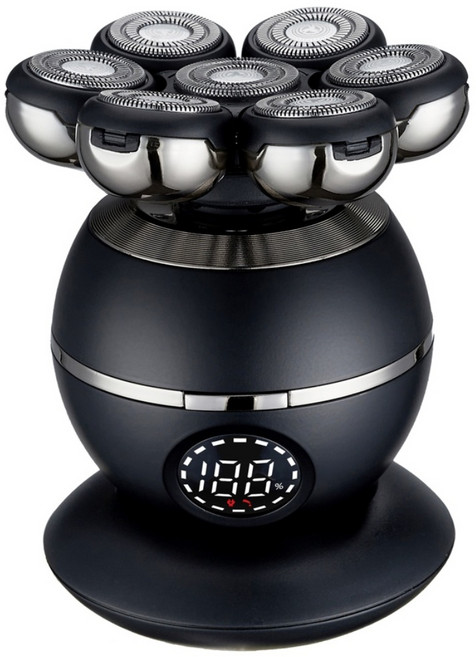 민머리 대머리 면도기 삭발 전동면도기, 면도기(그라파이트)