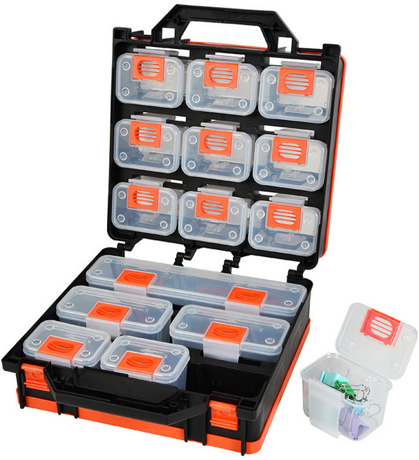 피스함 멀티부품함 공구함 15P 썬키 SUB-15, 1세트