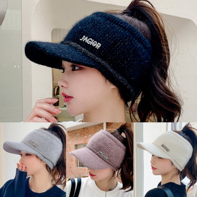 골프모자 낚시 [KN161] 캠핑 캡모자 니트캡 겨울모자 골프캡 등산 제이 썬캡, 1개