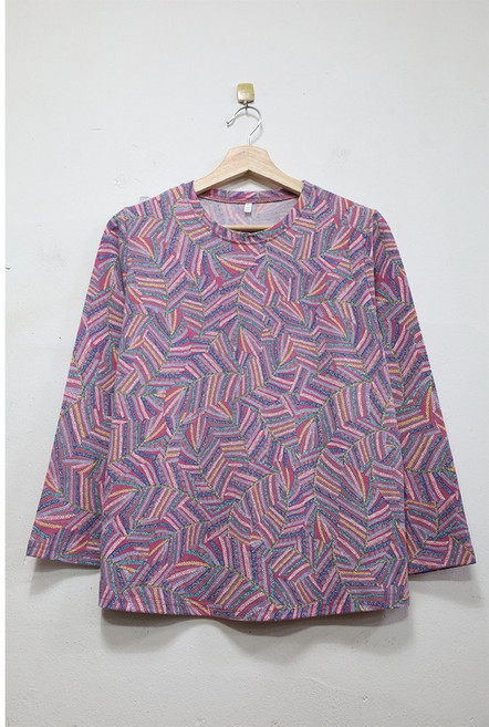 형제상회 할머니옷 할머니티 긴팔 라운드티 엄마옷 명절선물 추석 춘추 국산 0077SF02