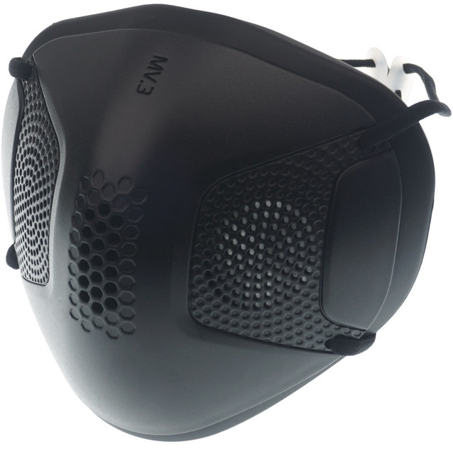 필터 교체형 매직 V라인 숨쉬기 편한 반영구 마스크, 스포츠 블랙, 1개, 1개입