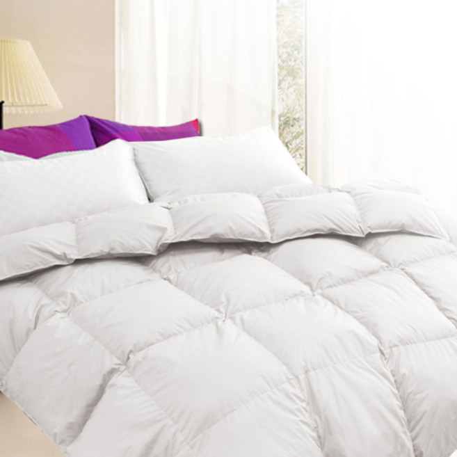 優家居 羽絲絨冬被 輕柔保暖被芯, 灰色