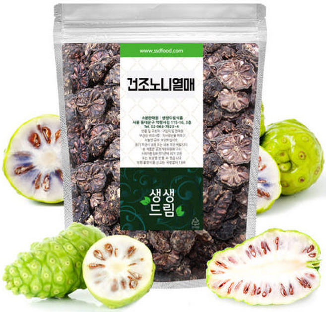 건조 노니열매 500g 인도네시아, 1개