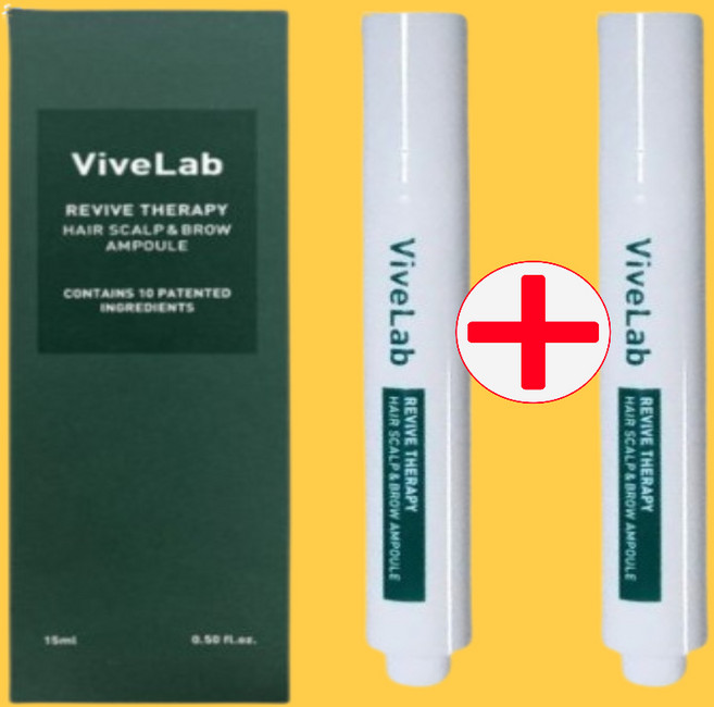 바이브랩 헤어 스칼프 앤 브로우 앰플 15ml, 30ml, 1개