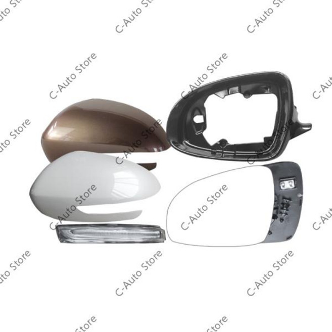 호환 백미러 백미러 후면 쉘 백미러 프레임 렌즈 방향 지시등 KIA Sportage KX5 QL -, 03 1PC Right Normal Len