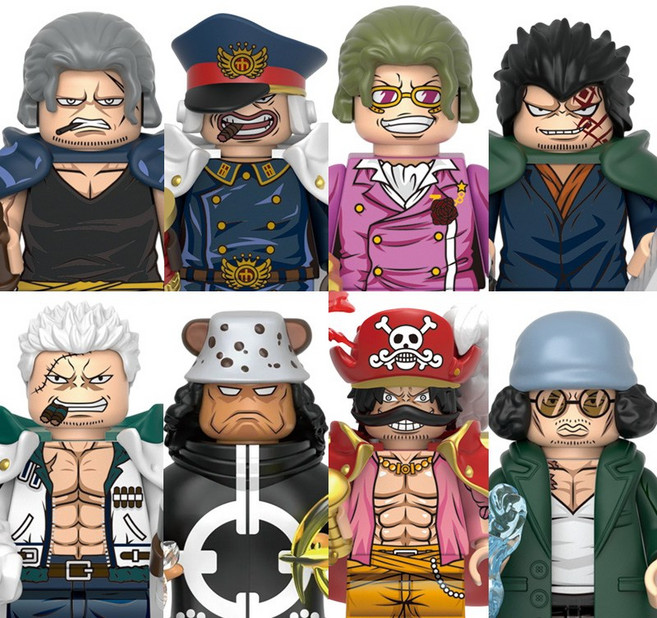 원피스(ONEPIECE) 해적왕 애니메이션 캐릭터 브릭미니피규어 컬렉션 취미/수집/장식/컬렉션용 커스텀 호환 블록피규어 8종 시리즈 VER.11, 1개, OPC-1109. 원피스 8종 세트 VER.11(로켓)