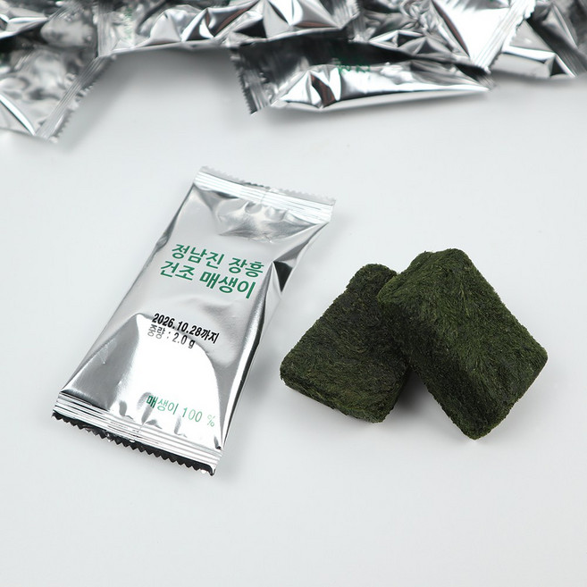 바다애수산 동결 건조 매생이, 30개, 2g