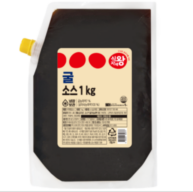 식자재왕 굴소스 실속, 1개, 1kg