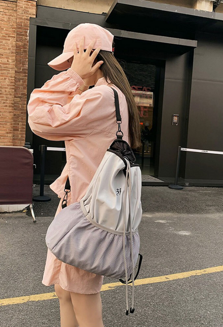 스트링 백팩 겐트 스트링 짐쌕 2color 편한가방