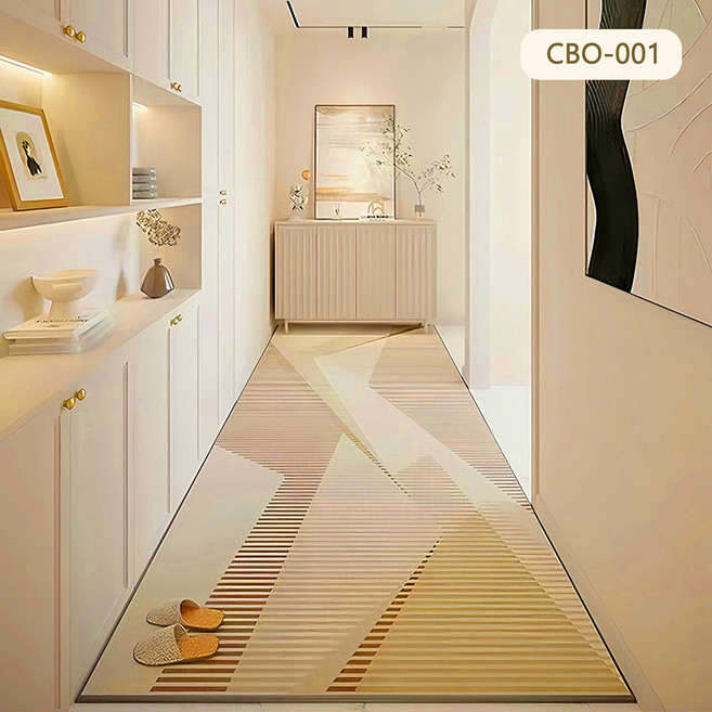 쟈오시 북유럽 심플패턴 복도 카펫 롱카페트 미끄럼 방지 빨 수