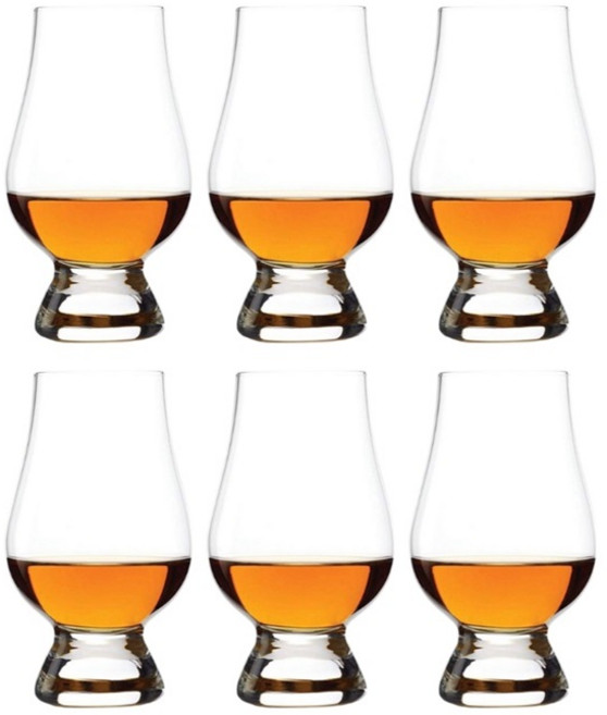 글렌캐런 글래스 Std 6p + 박스 세트, 1세트