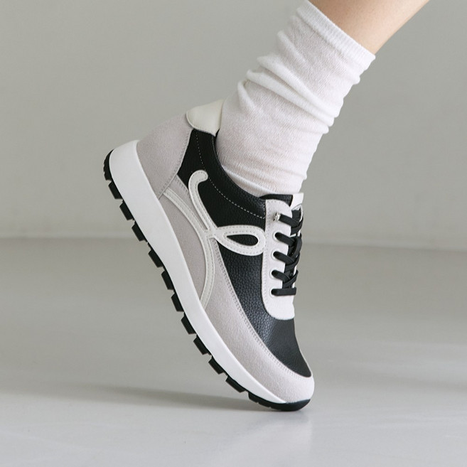 슈리오 여성 데일리 발편한 워킹 스니커즈 5cm