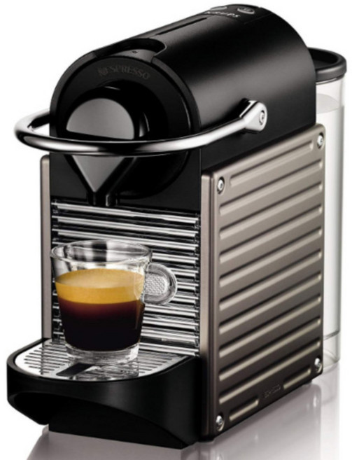 크룹스 네스프레소 Krups Nespresso Pixie XN 3005 Electric Titan 캡슐 커피머신