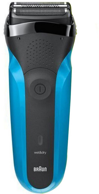BRAUn 百靈 乾溼式電動剃鬚刀 3310S, 藍色, 單品