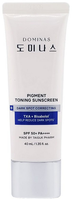 태극제약 도미나스 선크림 기미관리 상+퍼프 40ml, 1개