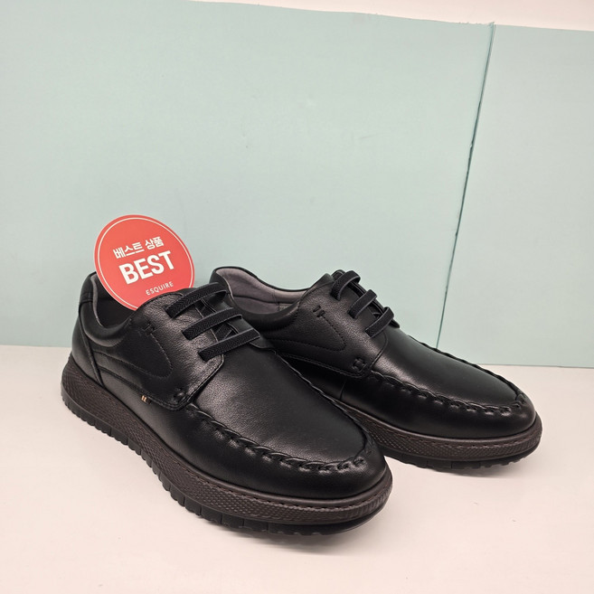 에스콰이아 명품 남성구두 발볼이 넓은 와이드형 광폭슈즈 쿠션까래를 활용한 발편한 경량 세미캐주얼 슈즈 판매베스트 미끄럼방지 적용 YAEFHD054