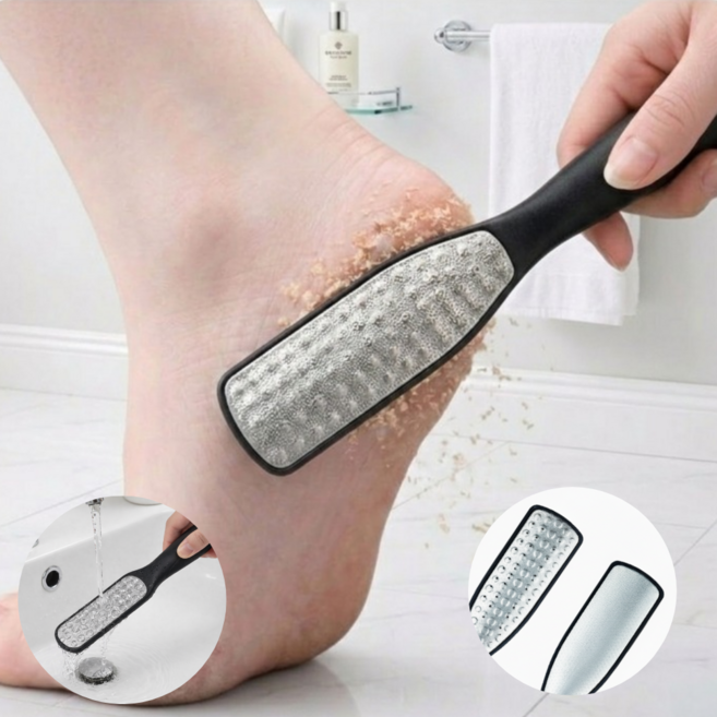 마이룸템 양면 스테인리스 발각질제거기, 67g, 1개, 1개입