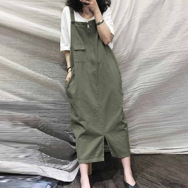 여성멜빵치마 여성원피스 여름원피스 반팔원피스 ZFY062406 48