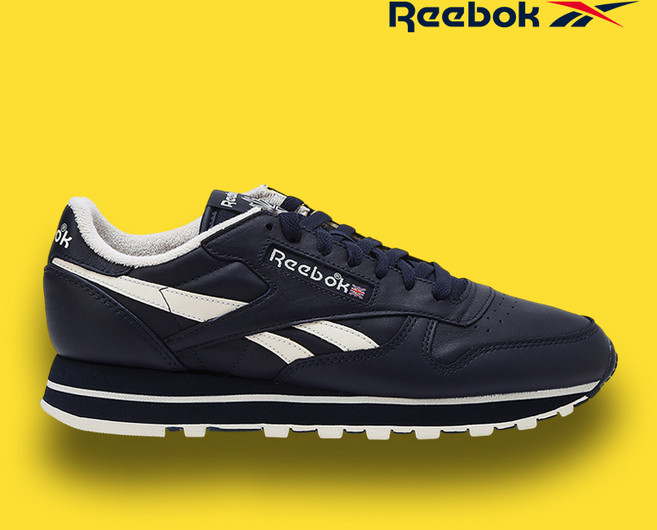 리복 클래식 레더 빈티지 40주년 다크 블랙 네이비 RESO3FJ1UN2