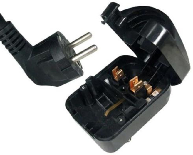 범용 온라인 케이블 컨버터 커넥터 EU-UK 어댑터 융합 플러그 13A 250V 홍콩 싱가포르 말레이시아 영국 전원 코드, 01 영국 플러그, 01 CHINA, 1개