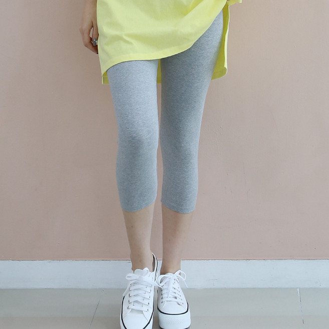 [디아미뇽] 스테디 7부레깅스 쫀쫀한 면스판