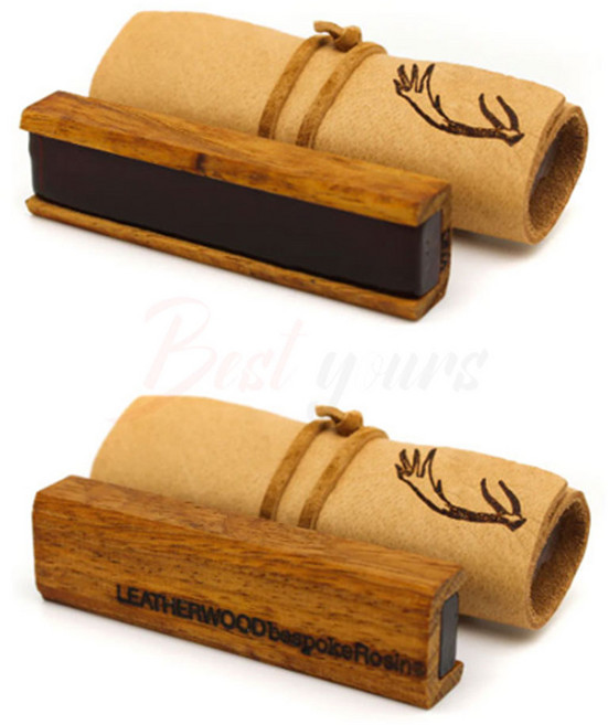 레더우드 비올라 비스포크 송진 다크 라이트 Supple Crisp, Supple (Viola Light), 2개