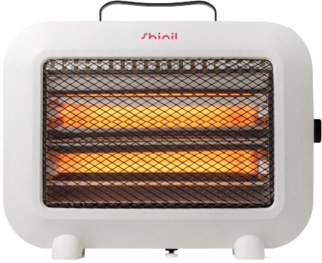 신일 미니 석영관 전기히터, 백색, SEH-QH800S