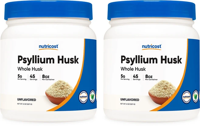 뉴트리코스트 차전자 피 가루 227g2통 차천차피 자전자피 Psyllium Husk, 2개, 227g - 쿠팡