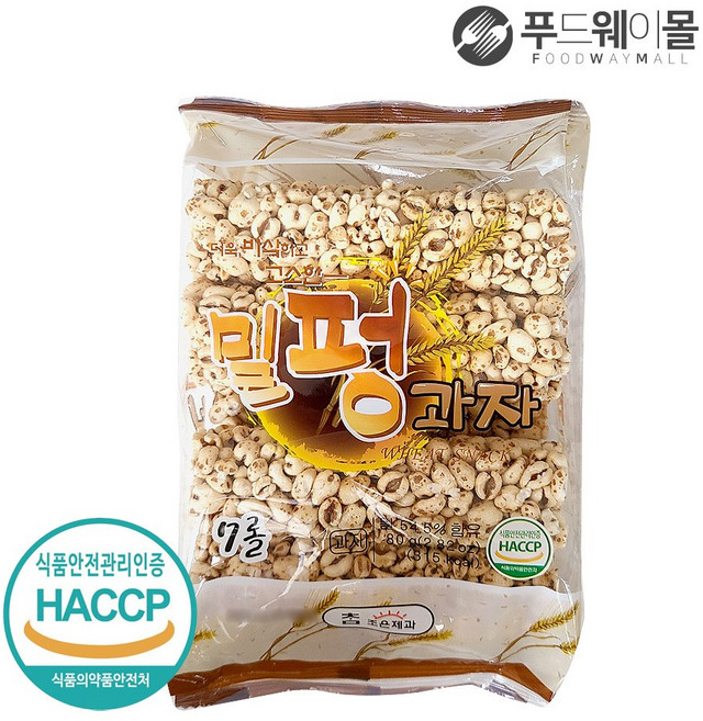 조은제과 밀펑과자 80g (7개입) x 1봉, 1개