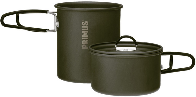 PRIMUS P-CK-K101 840ml + 485ml (프리무스) 이지 쿡 미니 키트 등산 캠프 쿠커, 상세페이지 참조, 1개