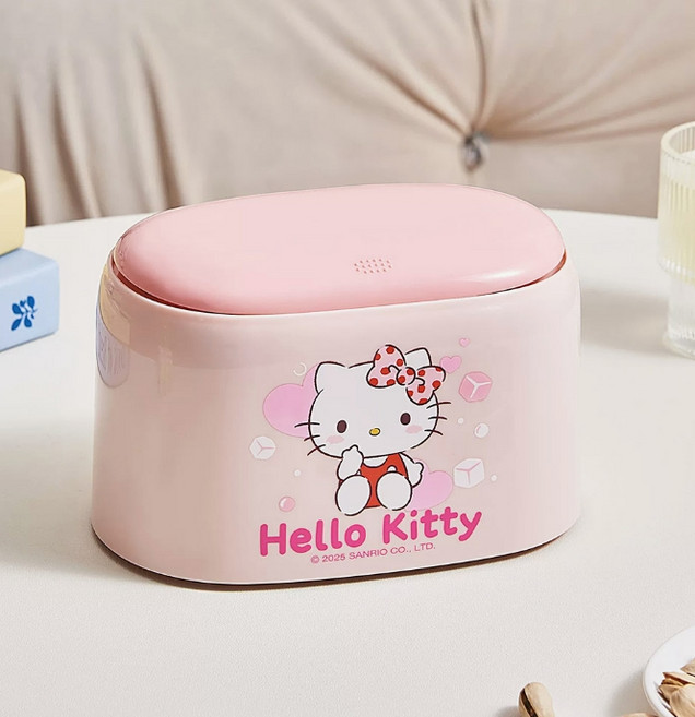산리오 원터치 휴지통 헬로키티