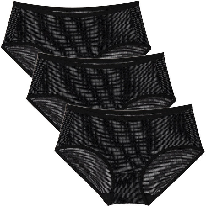 엘라운지 M-3XL 인견 삼각팬티 3매세트