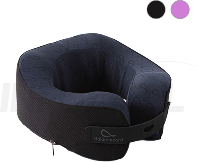 발란스코드 넥프로 여행용 목쿠션, 퍼플