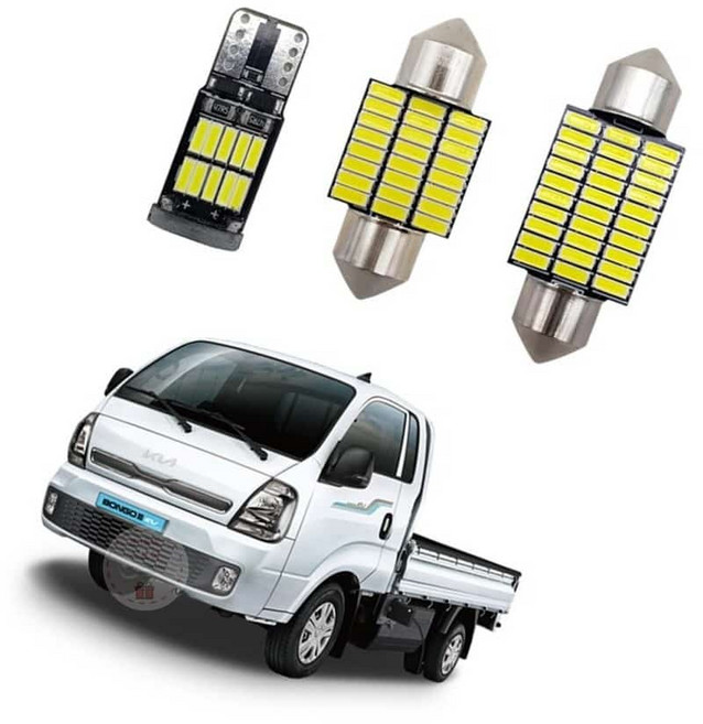 봉고 전기차 LED실내등 EV 차폭등, 중앙등(더블캡) (36mm/1개)