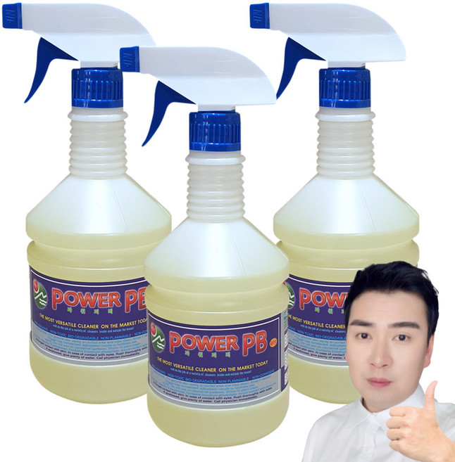 만물상 PB-1 초고농도 냄새안나는 파워피비프로 680ml PB-1 식당바닥 후드 기름때제거, 3개