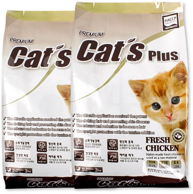 [등달몰]후레쉬캐츠플러스3KG*2, 3kg