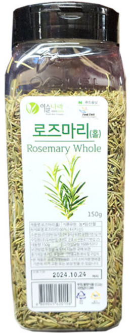 (주)이슬나라 로즈마리 홀 150g, 3개