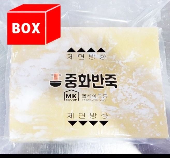 중화반죽 14kg 박스 생면반죽 짜장면 짬뽕면 반죽, 1개, 본상품선택