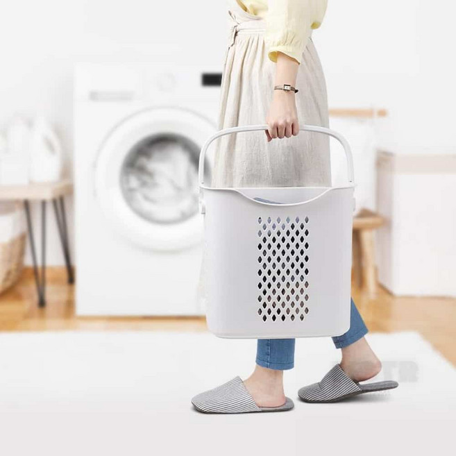 45L 접이식 빨래바구니 세탁물바구니