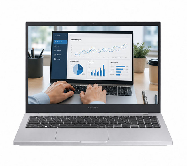 삼성 노트북플러스 i5 10세대, 블랙, NT551XCJ 15.6, 8GB, 256GB, WIN11 Pro
