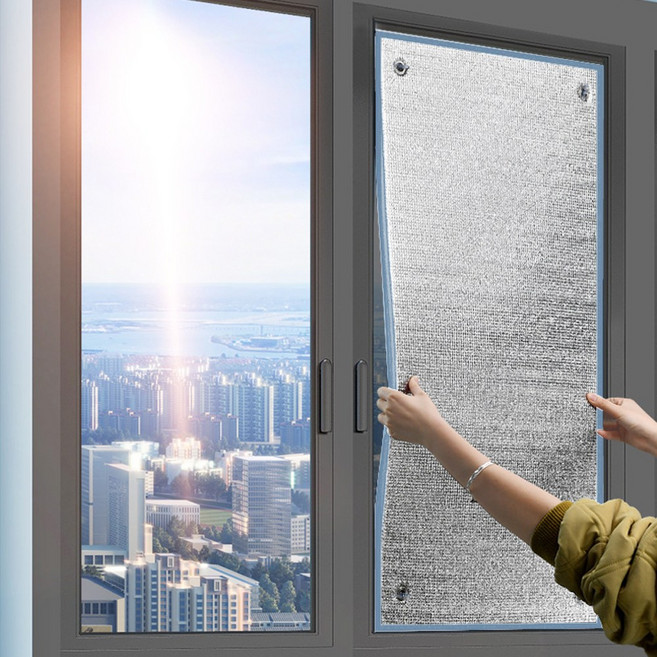 로아 무타공 햇빛가리개 베란다 자외선차단 여름 창문 쉐이드