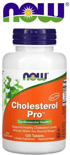 나우푸드 Now Foods NF 콜레스테롤프로 피토스테롤 폴리페놀 셀룰로오스 스테아린산마그네슘, 1개, 120정 - 쿠팡