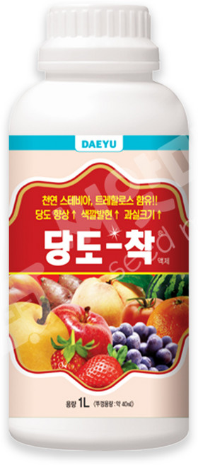 대유 당도착 1L 과수 사과 포도 배 당도 착색 비대 증가 식물영양제, 1개
