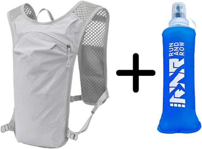 [낭만스토어] 러닝조끼 + 접이식 물병 250ml 세트